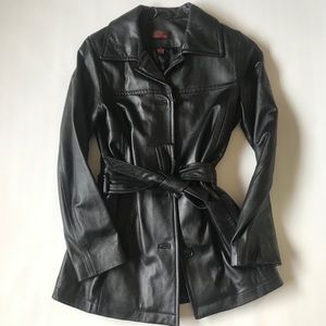DANIER leather coat